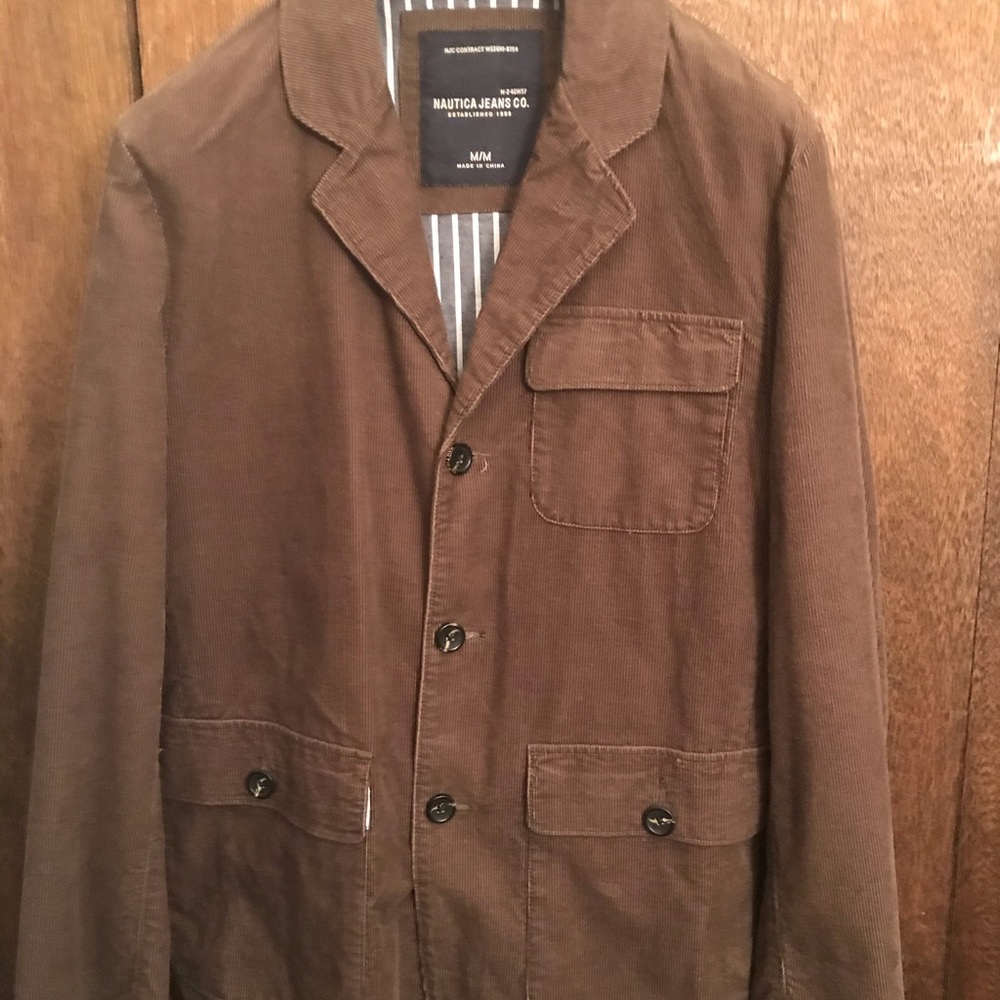 Nautica Corduoroy Jacket, M.  LIKE VERY NEW!!!